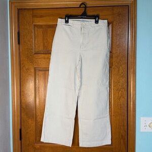 Old Navy Blue and White Striped Trousers